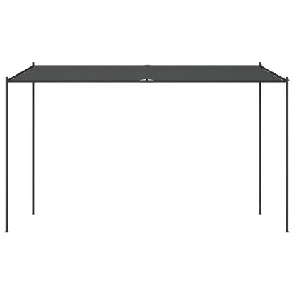 Pavillon Anthrazit 4X4 M 180 G/M² Stoff Und Stahl