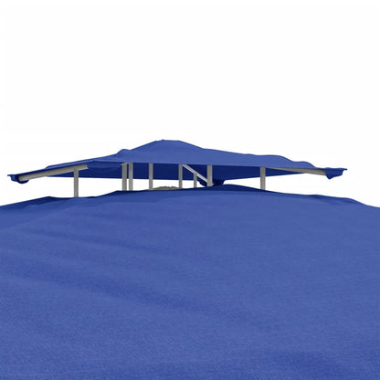 Pavillon Mit Doppeldach 3X3X2,68 M Stoff