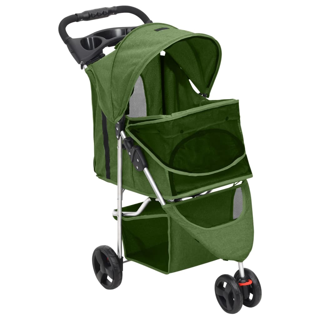Hundewagen Faltbar 80X46X98 Cm Oxford-Gewebe
