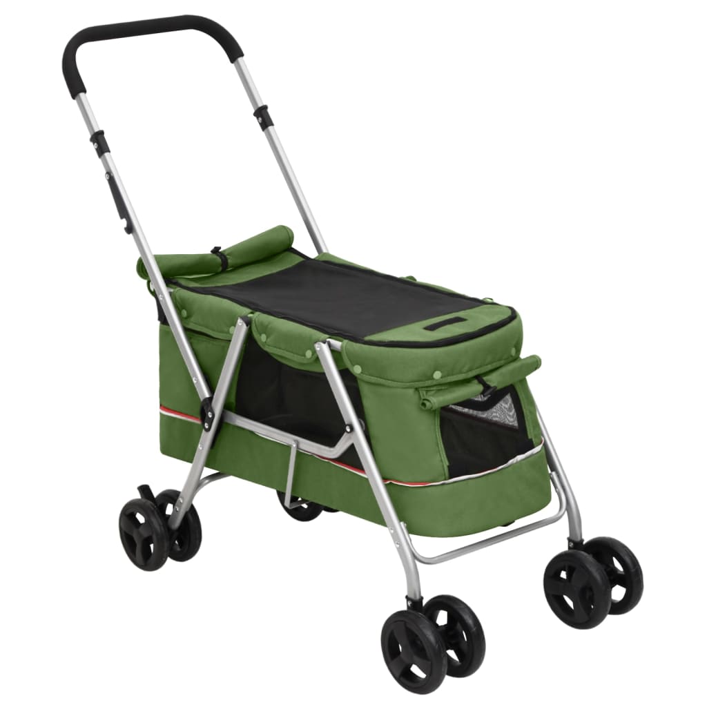 Hundewagen Faltbar 100X49X96 Cm Leinenstoff