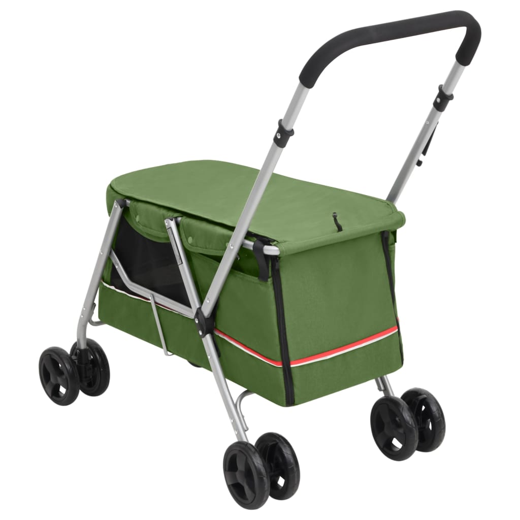Hundewagen Faltbar 100X49X96 Cm Leinenstoff