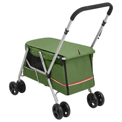 Hundewagen Faltbar 100X49X96 Cm Leinenstoff