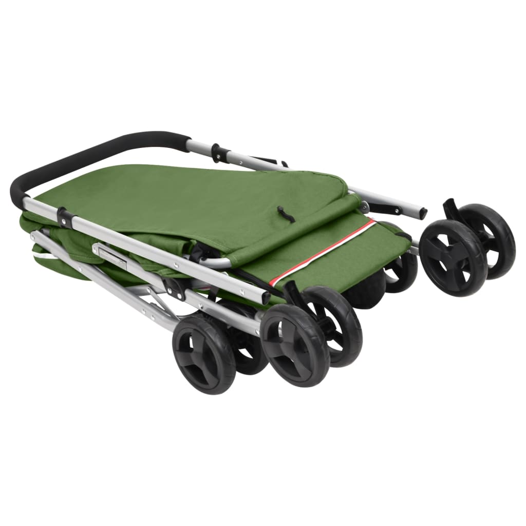 Hundewagen Faltbar 100X49X96 Cm Leinenstoff