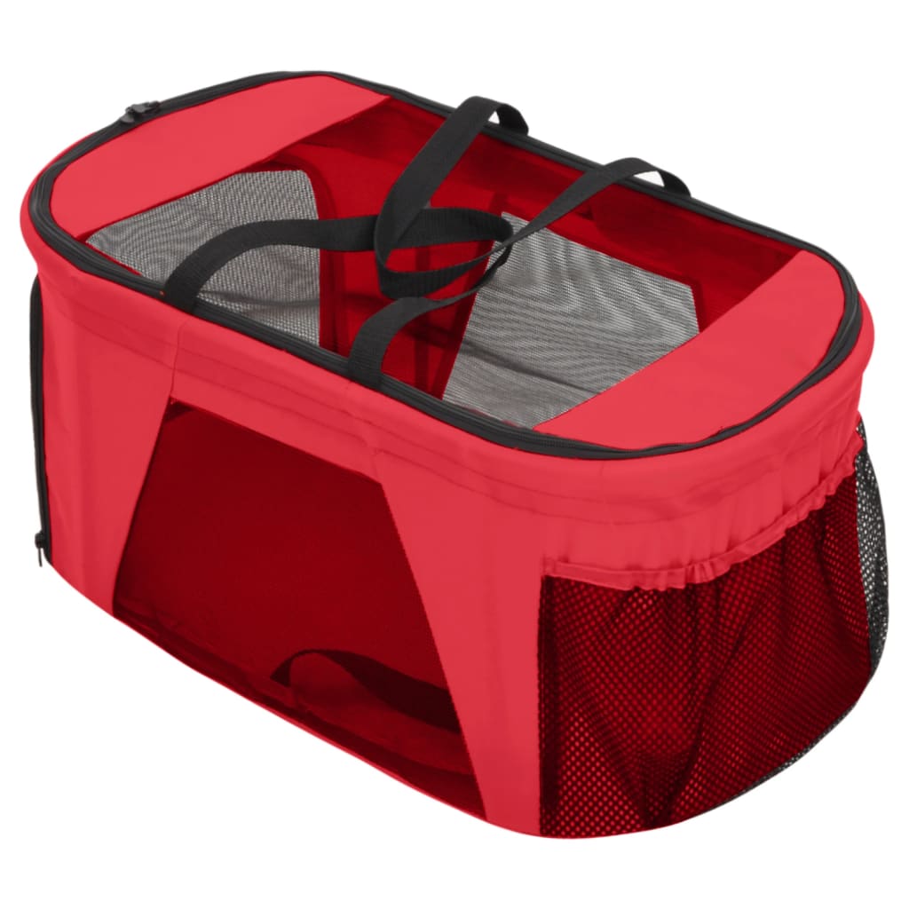 Hundewagen Für 2 Hunde Faltbar 83X48X97 Cm Oxford-Gewebe