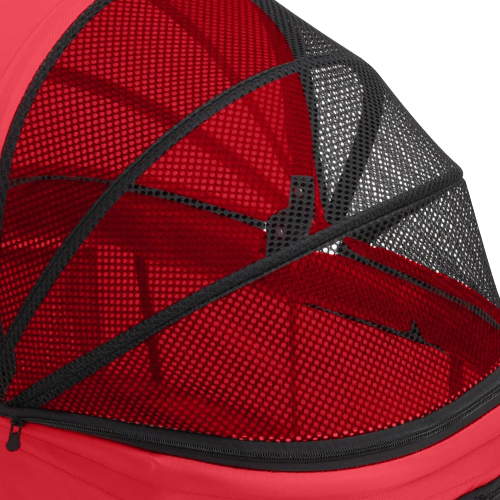 Hundewagen Für 2 Hunde Faltbar 83X48X97 Cm Oxford-Gewebe