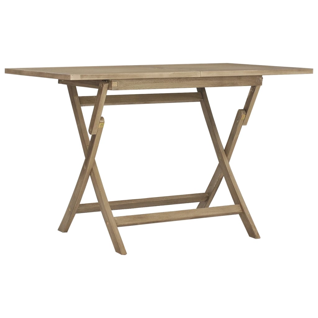Gartentisch Klappbar 120X70X75 Cm Massivholz Teak