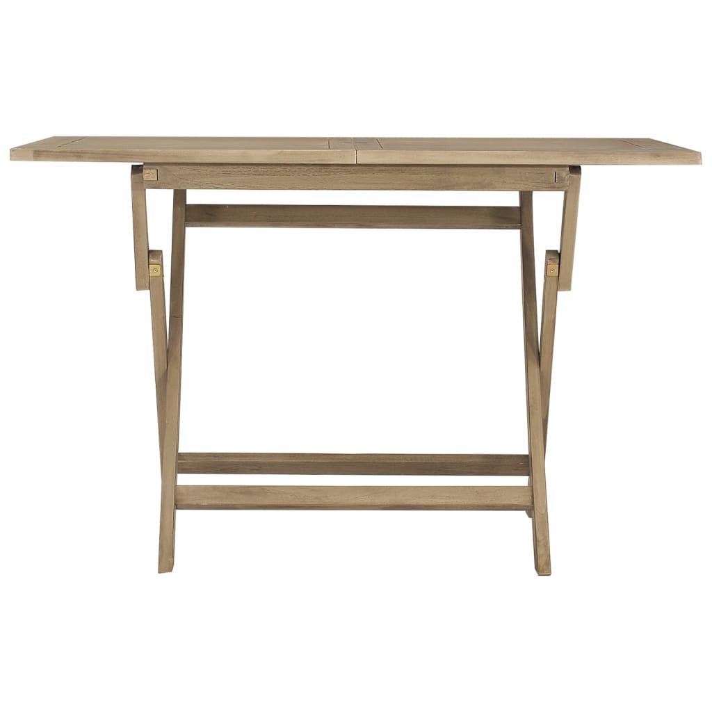 Gartentisch Klappbar 120X70X75 Cm Massivholz Teak