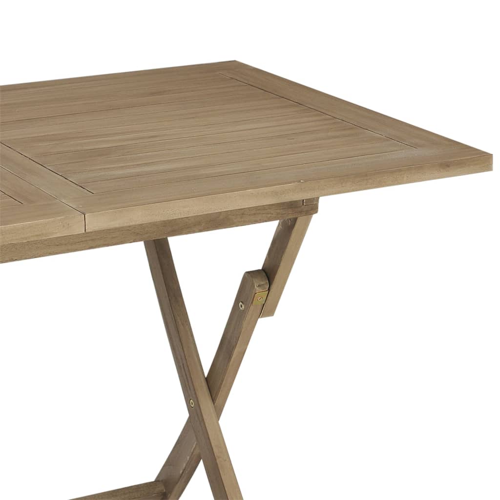 Gartentisch Klappbar 120X70X75 Cm Massivholz Teak
