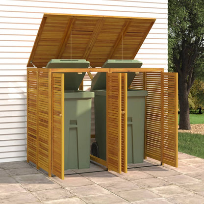 Mülltonnenbox Für 280X89X117 Cm Massivholz Akazie