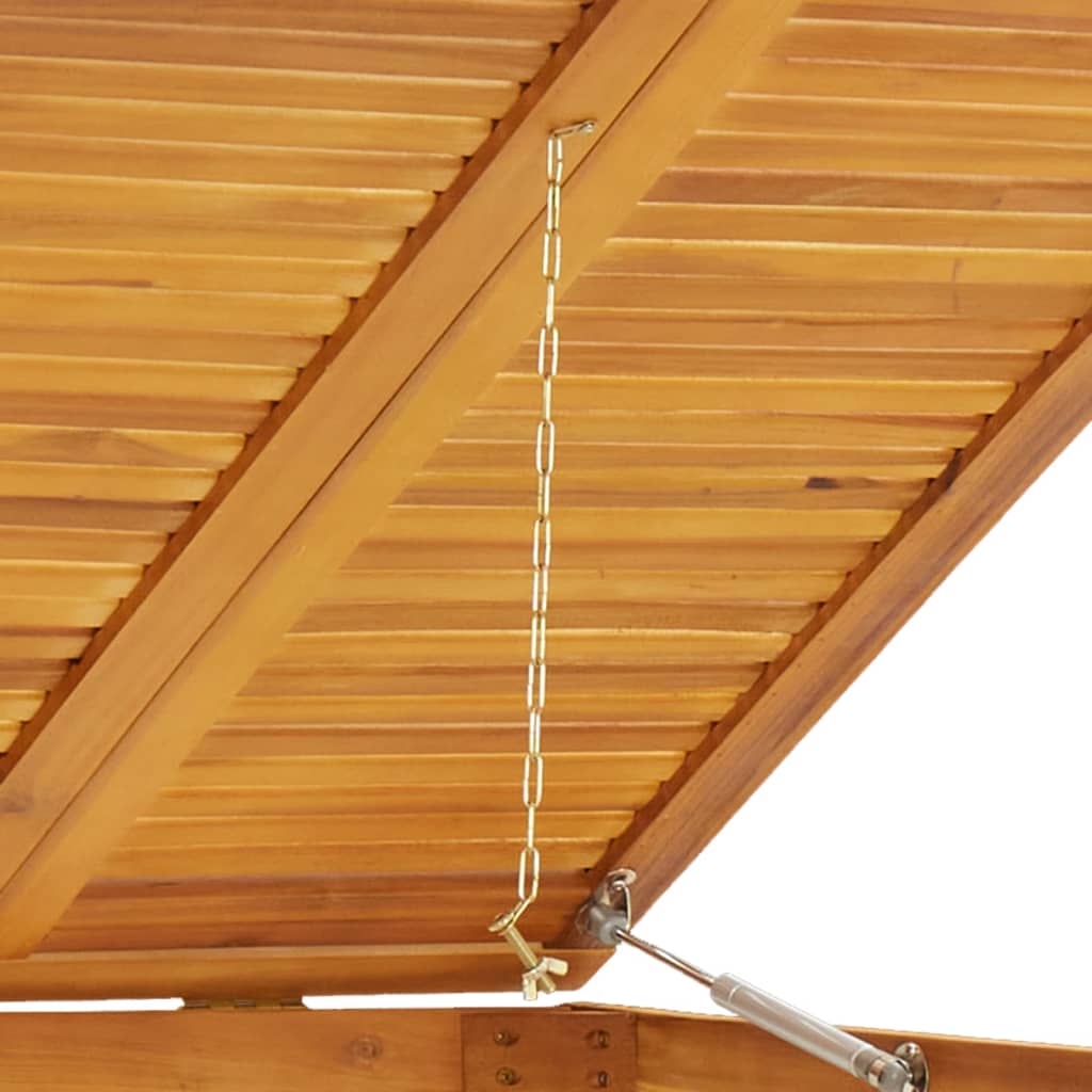 Mülltonnenbox Für 280X89X117 Cm Massivholz Akazie