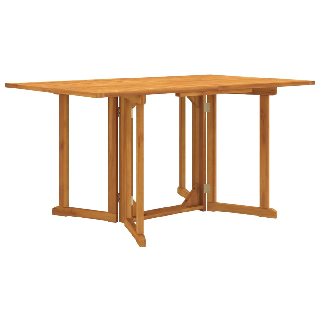Gartentisch Butterfly Klappbar Teak Massivholz