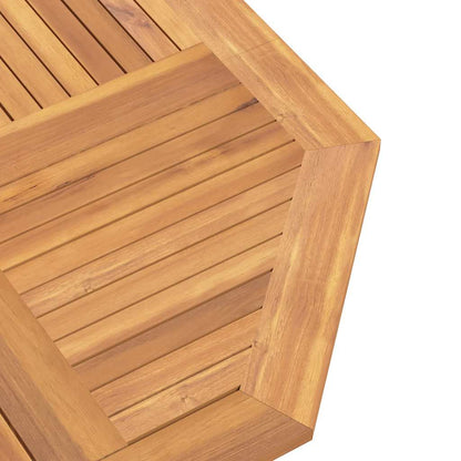Gartentisch Klappbar 110X110X75 Cm Massivholz Teak