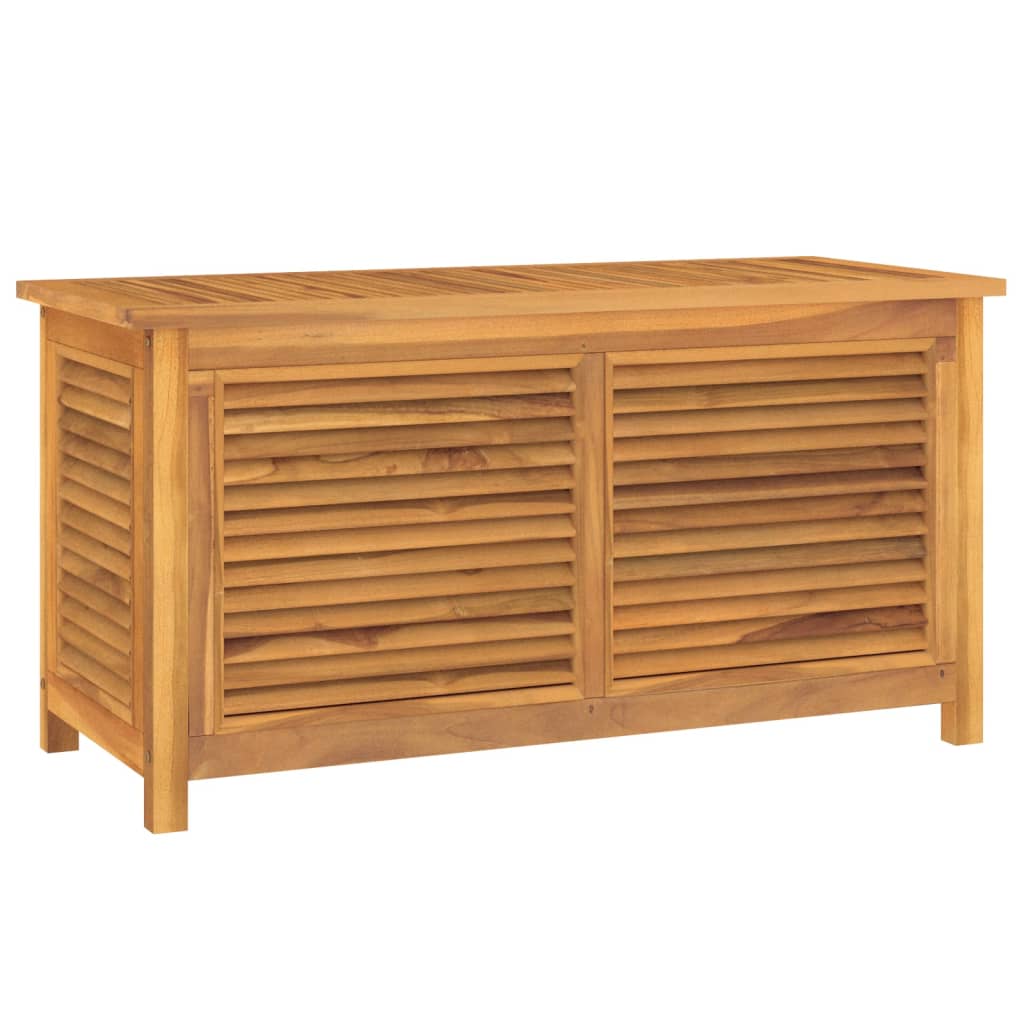 Gartenbox Mit Beutel Massivholz Teak