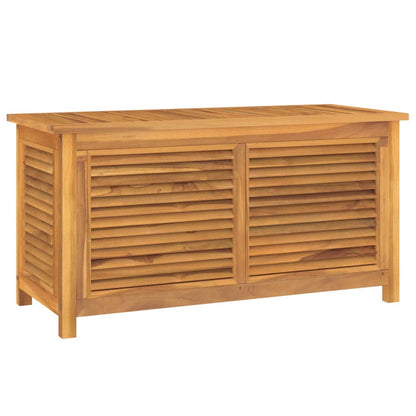 Gartenbox Mit Beutel Massivholz Teak