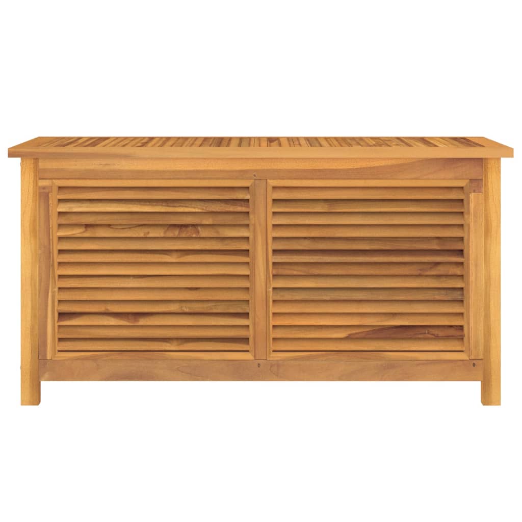 Gartenbox Mit Beutel Massivholz Teak