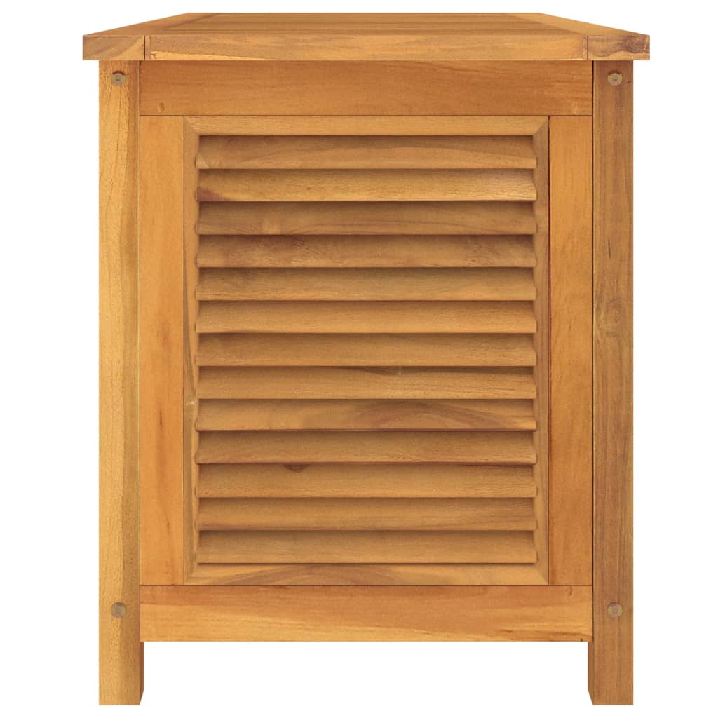 Gartenbox Mit Beutel Massivholz Teak