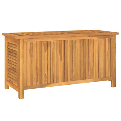 Gartenbox Mit Beutel Massivholz Teak