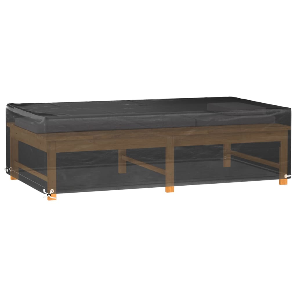 Gartenmöbel-Abdeckung 8 Ösen Rechteckig