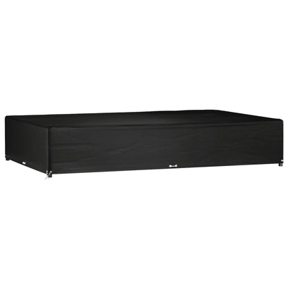 Gartenmöbel-Abdeckung 16 Ösen Rechteckig