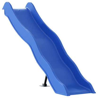 Kinderrutsche Blau 174X38 Cm Polypropylen Grau Sonoma