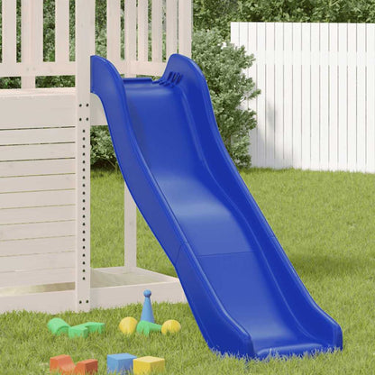 Kinderrutsche Blau 174X38 Cm Polypropylen Grau Sonoma