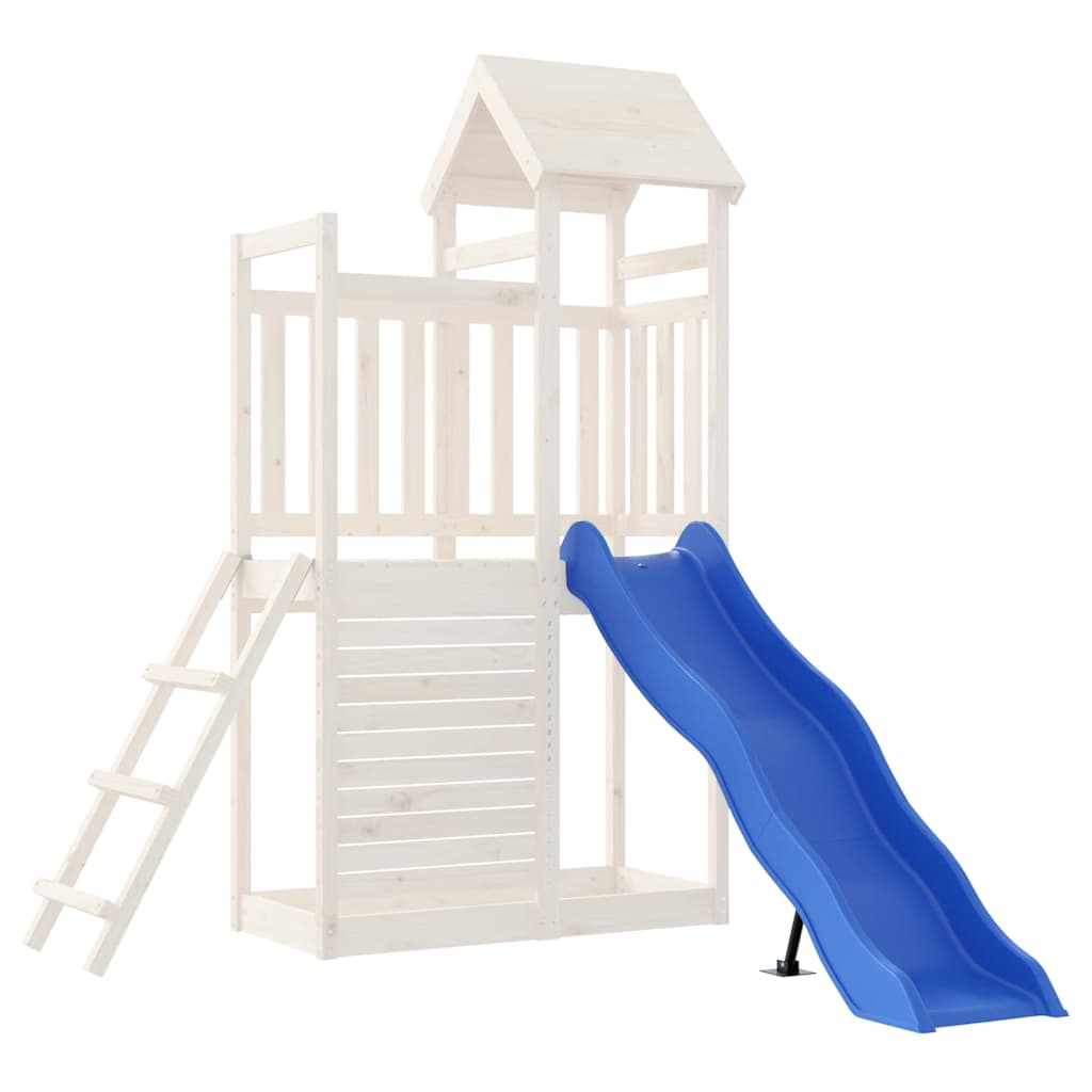 Kinderrutsche Blau 174X38 Cm Polypropylen Grau Sonoma