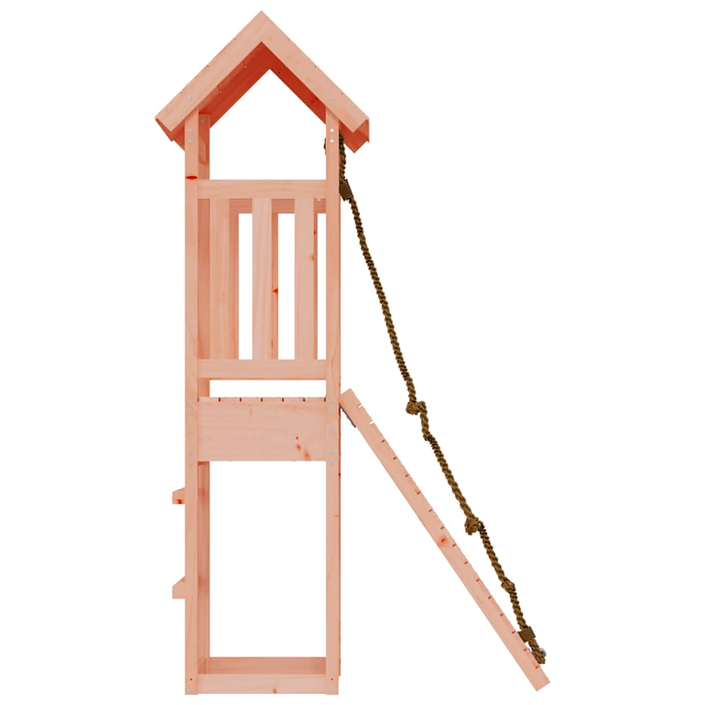Spielturm Mit Kletterwand Massivholz Douglasie