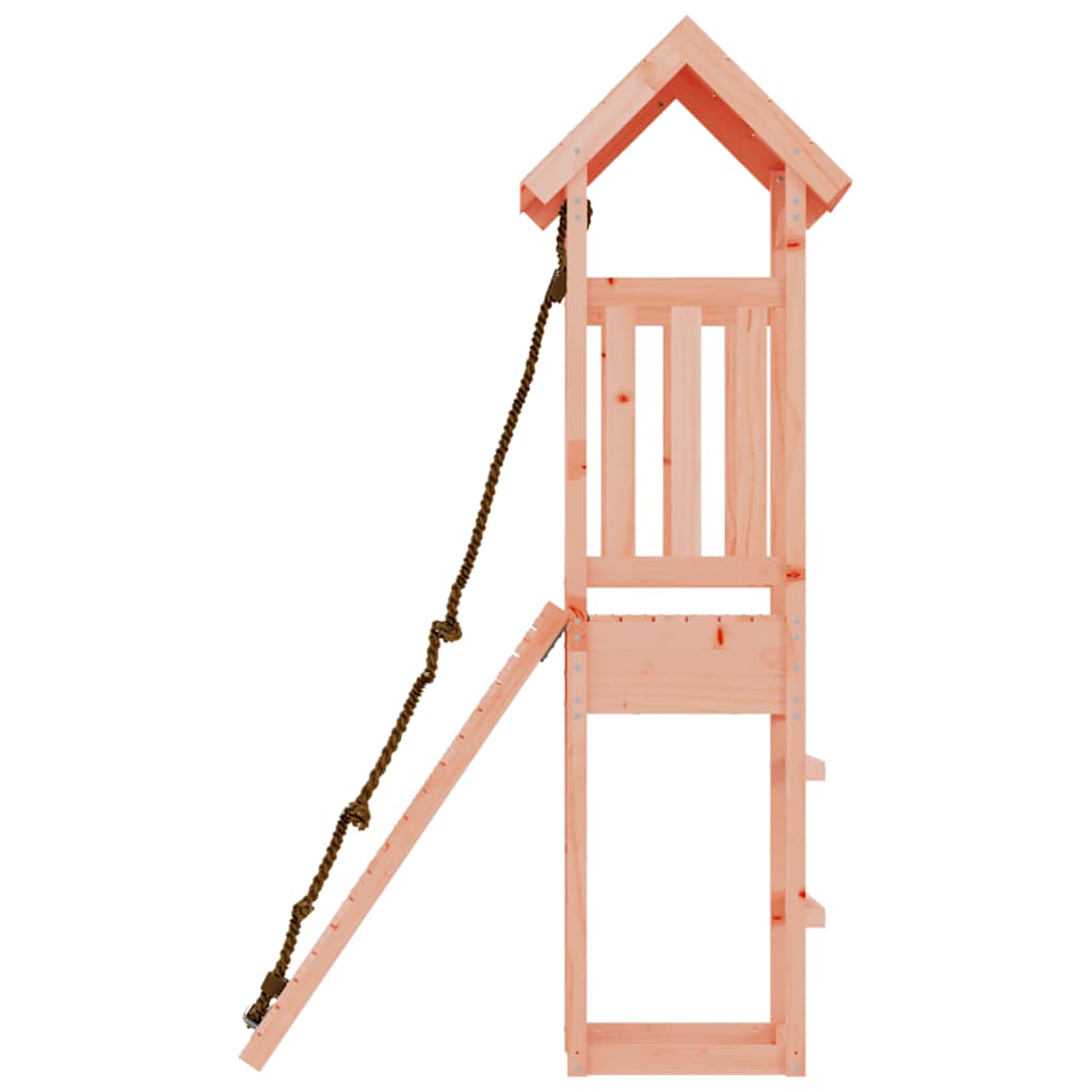 Spielturm Mit Kletterwand Massivholz Douglasie