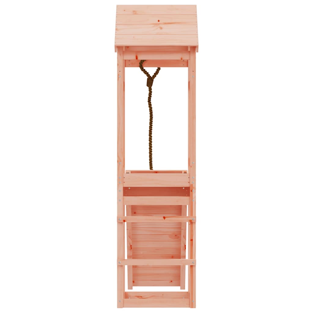 Spielturm Mit Kletterwand Massivholz Douglasie