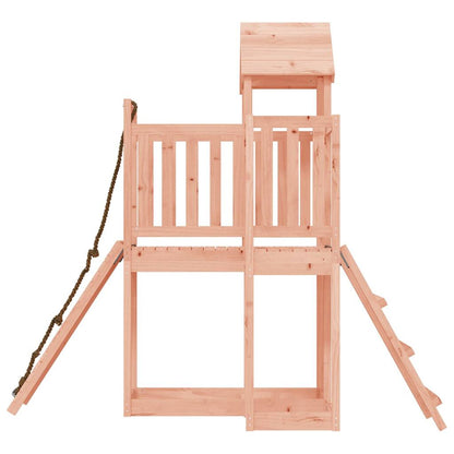Spielturm Mit Kletterwand Massivholz Douglasie