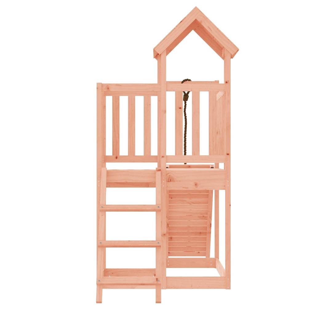 Spielturm Mit Kletterwand Massivholz Douglasie