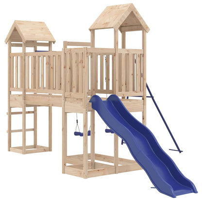 Spielturm Massivholz Kiefer