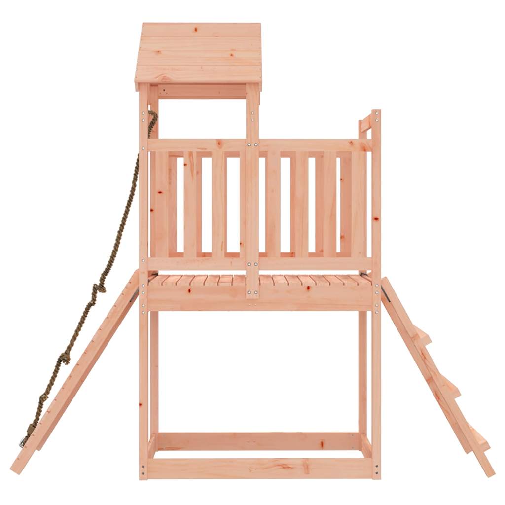 Spielturm Mit Kletterwand Massivholz Douglasie