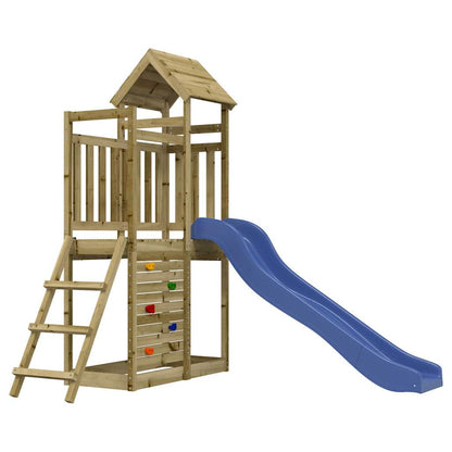 Spielturm Imprägniertes Kiefernholz Sonoma Eiche