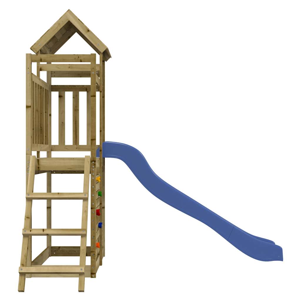 Spielturm Imprägniertes Kiefernholz Sonoma Eiche