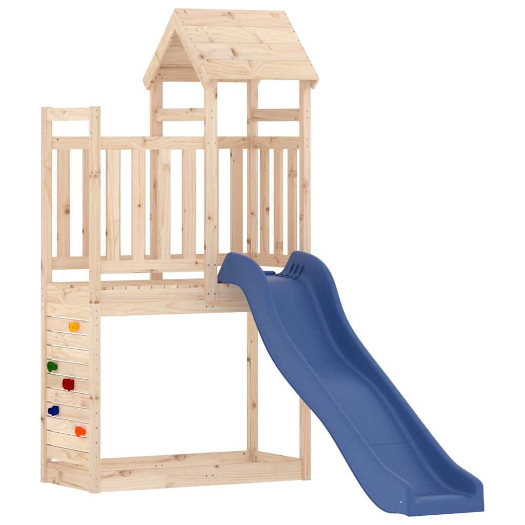 Spielturm Massivholz Kiefer