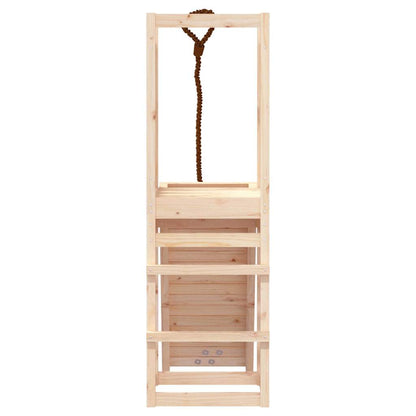 Spielturm Mit Kletterwand Massivholz Kiefer