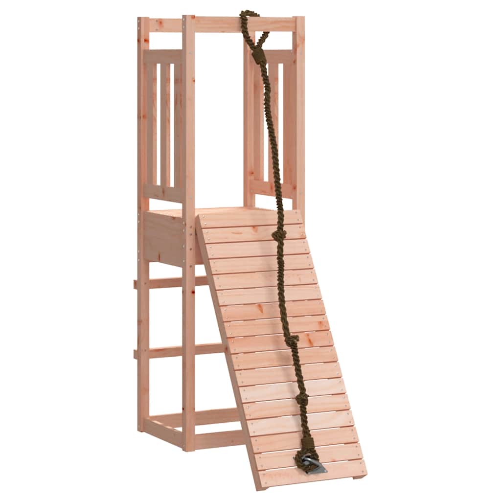 Spielturm Mit Kletterwand Massivholz Douglasie