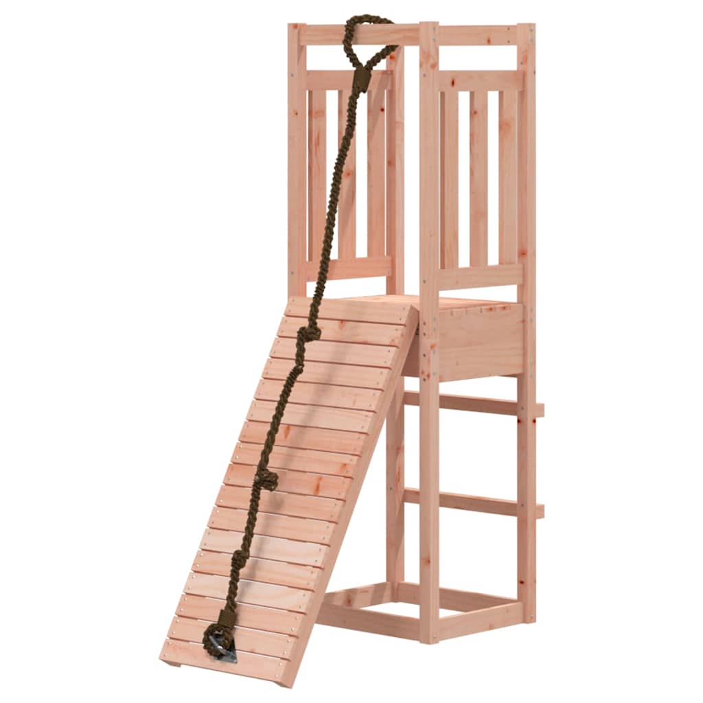 Spielturm Mit Kletterwand Massivholz Douglasie