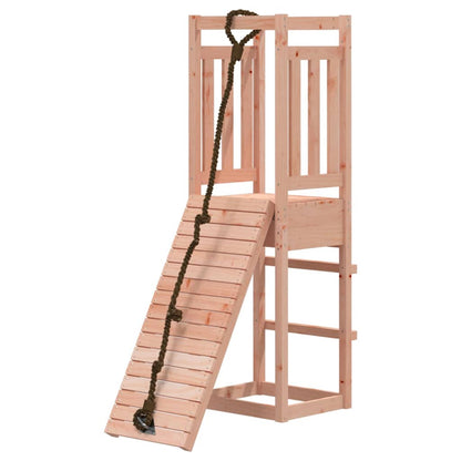 Spielturm Mit Kletterwand Massivholz Douglasie