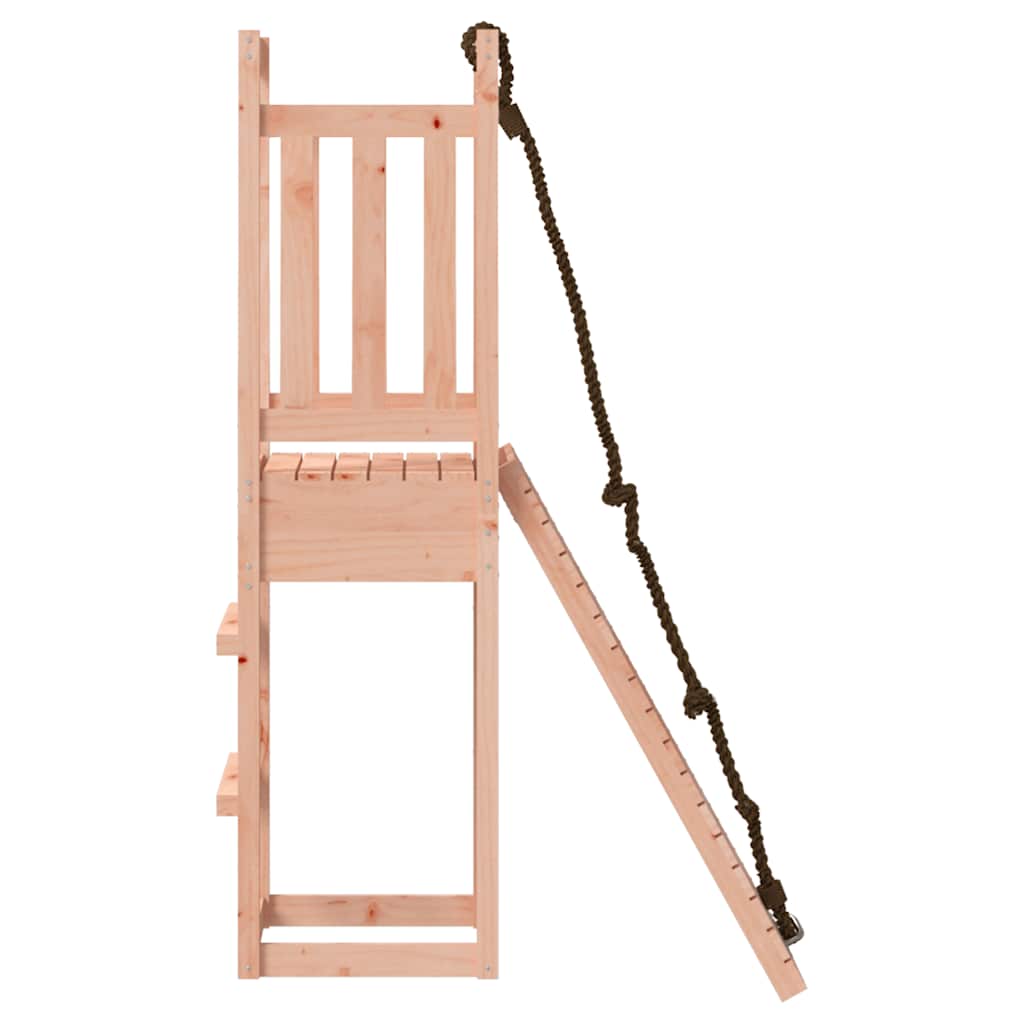 Spielturm Mit Kletterwand Massivholz Douglasie