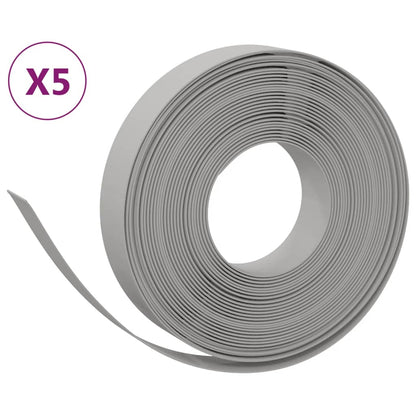 Rasenkanten 5 Stk. 10 M 10 Cm Polyethylen