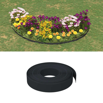 Rasenkanten 2 Stk. 10 M 10 Cm Polyethylen