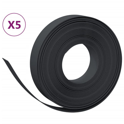 Rasenkanten 5 Stk. 10 M 10 Cm Polyethylen