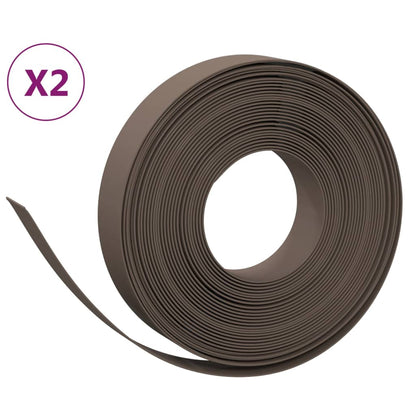 Rasenkanten 2 Stk. 10 M 10 Cm Polyethylen