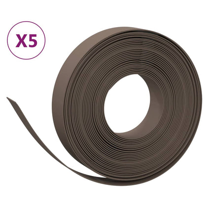 Rasenkanten 5 Stk. 10 M 10 Cm Polyethylen
