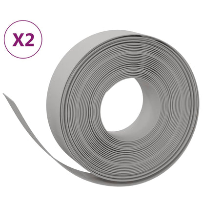 Rasenkanten 2 Stk. 10 M 15 Cm Polyethylen