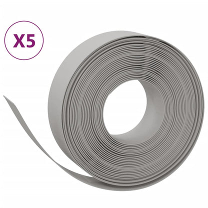 Rasenkanten 5 Stk. 10 M 15 Cm Polyethylen