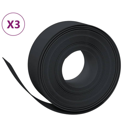 Rasenkanten 3 Stk. 10 M 20 Cm Polyethylen