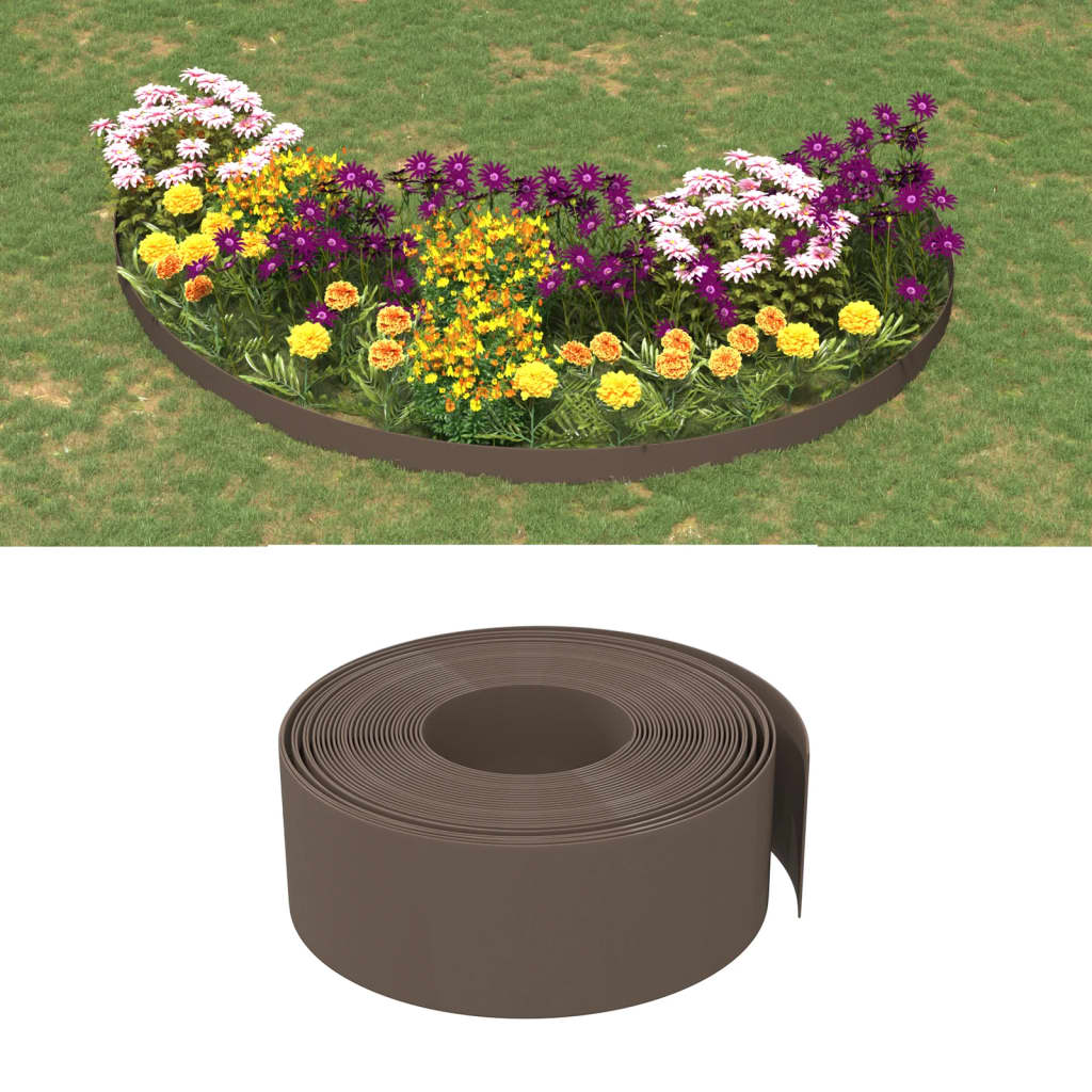 Rasenkanten 3 Stk. 10 M 20 Cm Polyethylen